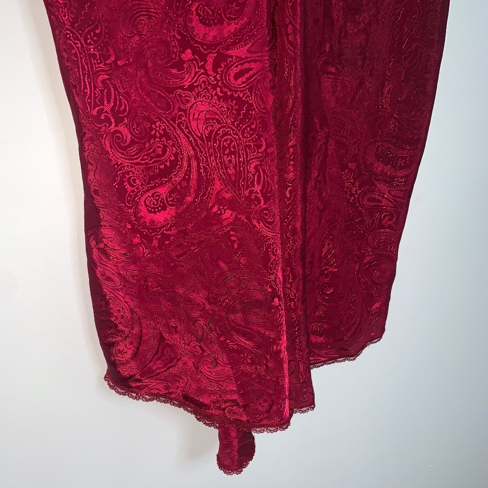 Deep Red Lingerie Top - Picture 4 of 9